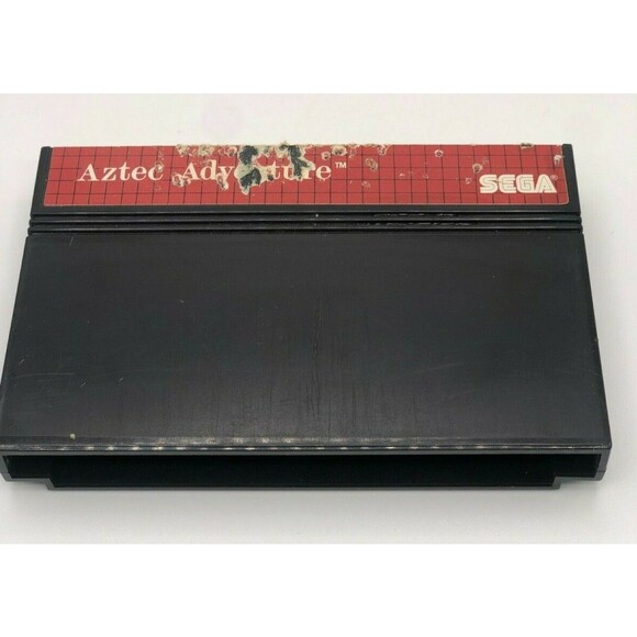 Vintage 1988 80s Sega Master System Aztec Adventure the Mega  Aztec Adventure (Sega Master, 1988)